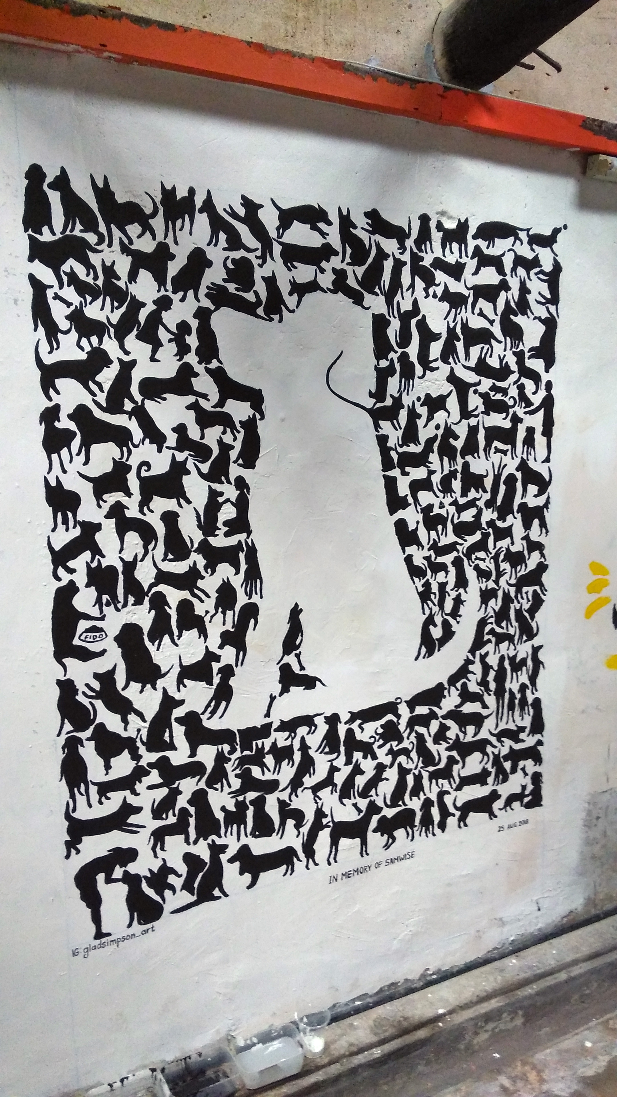 Rojak Daily/Yukeshwaran Devadas One of the most talked about murals. Can you spot the only cat?